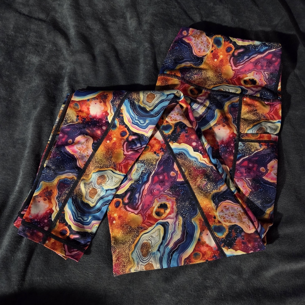 Constantly Varied Gear Agate Print Full Length Leggings
